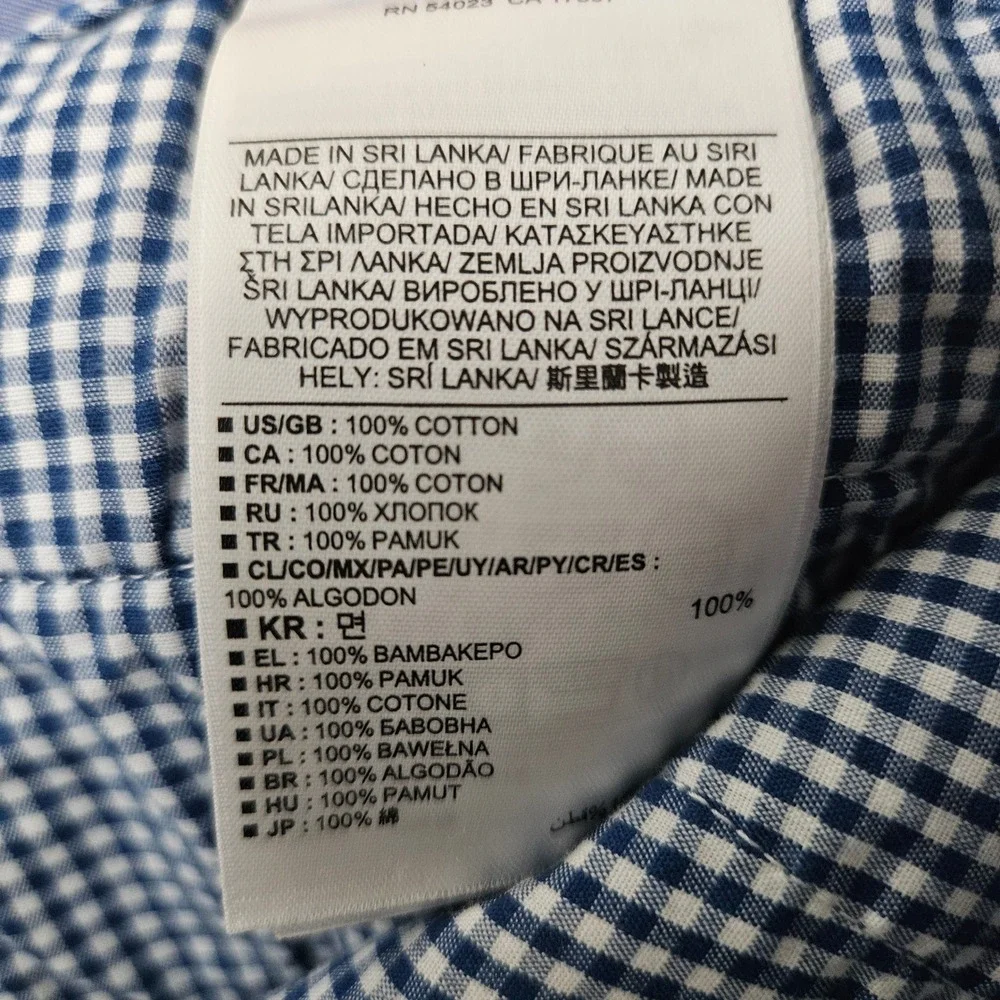Banana Republic Shorts Mens 33 Blue Aiden Short Slim Fit Micro Pattern Cotton